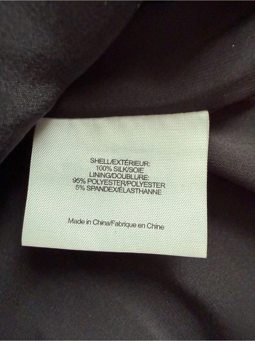 Tory Burch 100% Silk Black Dress‎ Long Sleeve Keyhole Neckline Belted Size 8